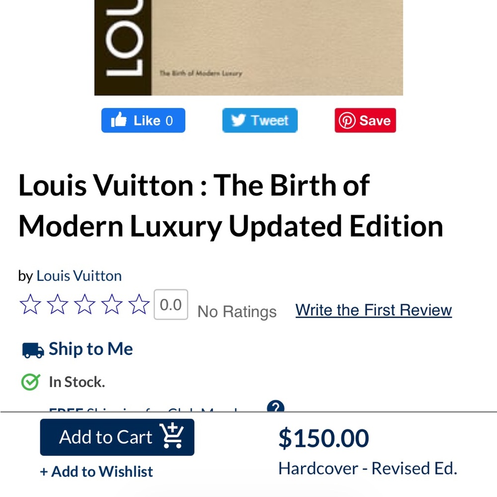 Louis Vuitton Luxury Edition